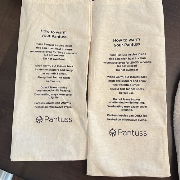 Pantuss Herbal Warming plush Slippers - Picture 8 of 8